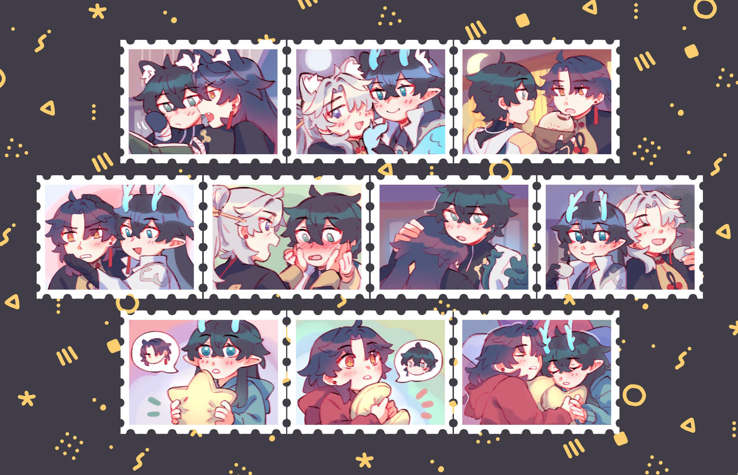 Renheng Stamp Washi Tape