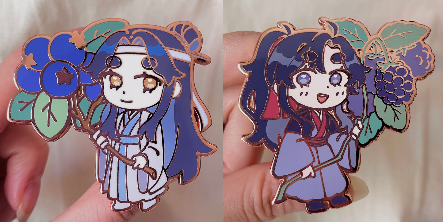 Danmei Enamel Pins