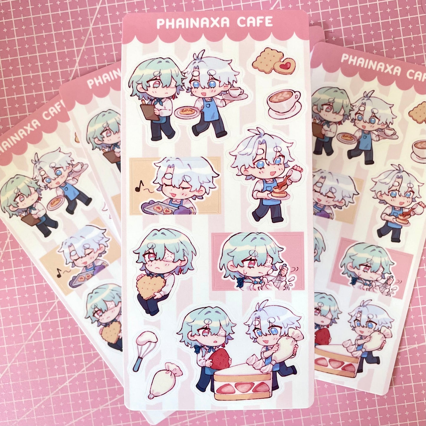 Phainaxa Sticker Sheet