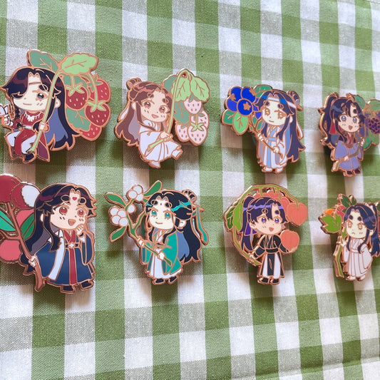 Danmei Enamel Pins